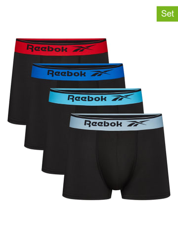 Reebok Bokserki (4 pary) w kolorze czarnym