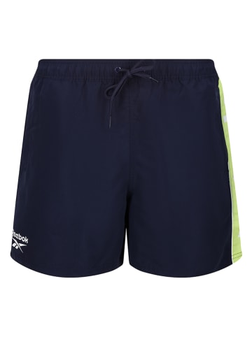 Reebok Badeshorts "Reuben" in Dunkelblau/ Gelb