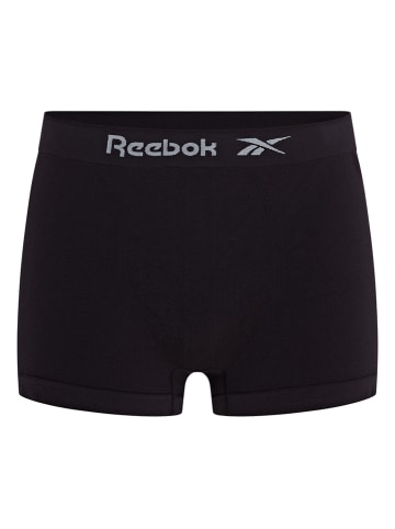 Reebok Bokserki (3 pary) "Dale" w kolorze czarno-biało-antracytowym