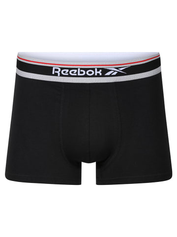 Reebok Bokserki (5 par) "Jay" w kolorze białym, antracytowym i szarym
