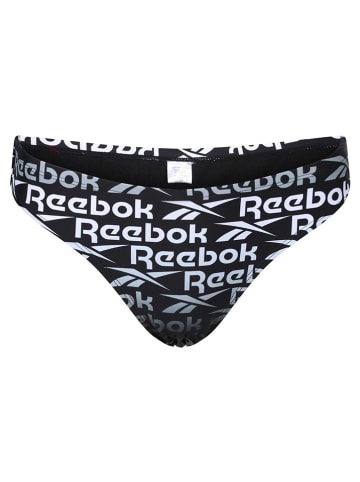 Reebok Bikini "Yvette" in Schwarz/ Weiß
