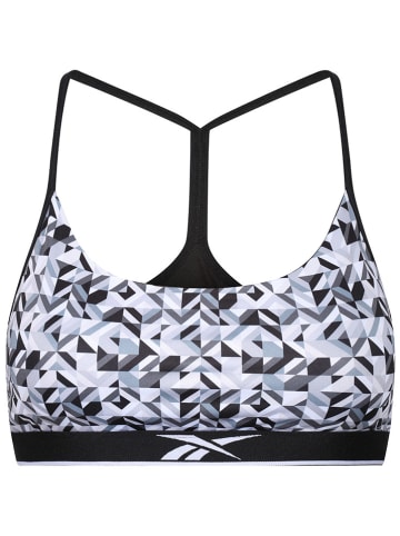 Reebok Biustonosz sportowy "Cita" w kolorze czarno-szarym