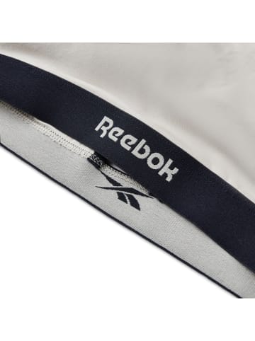 Reebok Biustonosz sportowy "Jala" w kolorze czarno-kremowym
