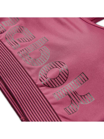 Reebok Biustonosz sportowy "Tiana" w kolorze szaroróżowym