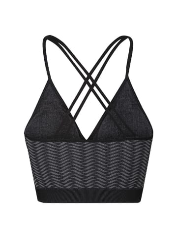 Reebok Biustonosz sportowy "Ashletta" w kolorze antracytowym