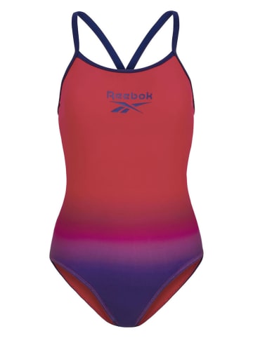 Reebok Strój kąpielowy "Margie" w kolorze czerwono-niebieskim