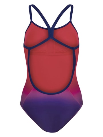 Reebok Badeanzug "Margie" in Rot/ Blau