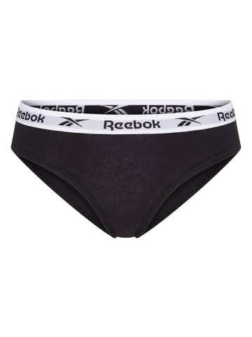 Reebok 3er-Set: Slips "Carina" in Grau/ Weiß/ Schwarz