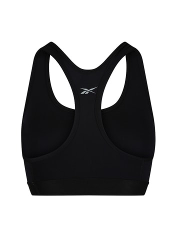 Reebok Biustonosz sportowy "Steffi" w kolorze czarnym