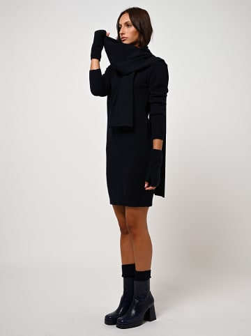 AUTHENTIC CASHMERE Kaschmir-Kleid "Armet" in Dunkelblau