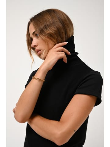 AUTHENTIC CASHMERE Kaszmirowy golf "Capucin" w kolorze czarnym