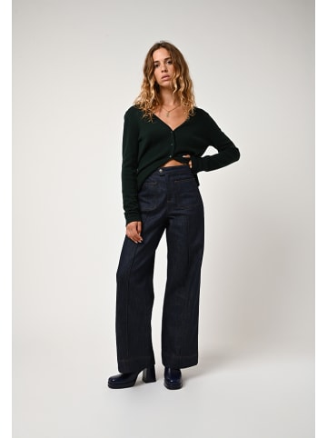 AUTHENTIC CASHMERE Kaschmir-Cardigan "Chalais" in Dunkelgrün