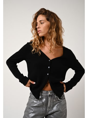 AUTHENTIC CASHMERE Kaschmir-Cardigan "Chalais" in Schwarz