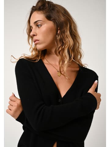 AUTHENTIC CASHMERE Kaschmir-Cardigan "Chalais" in Schwarz