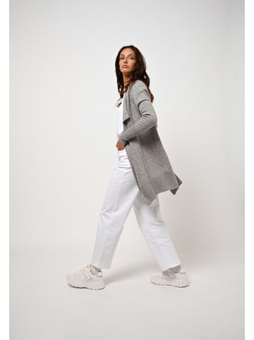 AUTHENTIC CASHMERE Kaschmir-Longcardigan "Chésery" in Grau