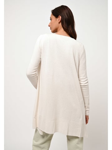 AUTHENTIC CASHMERE Kaszmirowy kardigan "Chesery" w kolorze kremowym