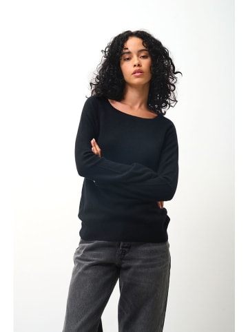 AUTHENTIC CASHMERE Kaschmir-Pullover "Dibona" in Schwarz