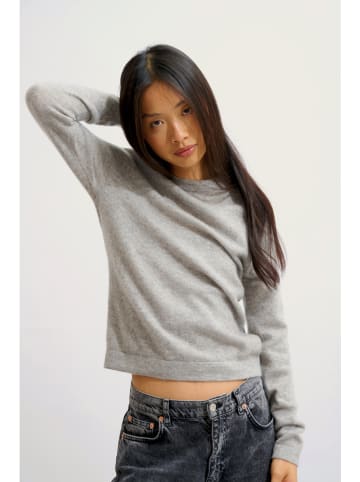 AUTHENTIC CASHMERE Kasjmieren trui "Ecrin" lichtgrijs