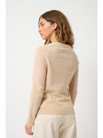 AUTHENTIC CASHMERE Kasjmieren trui "Ecrin" beige