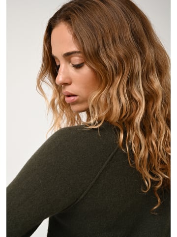 AUTHENTIC CASHMERE Kasjmieren trui "Etret" kaki