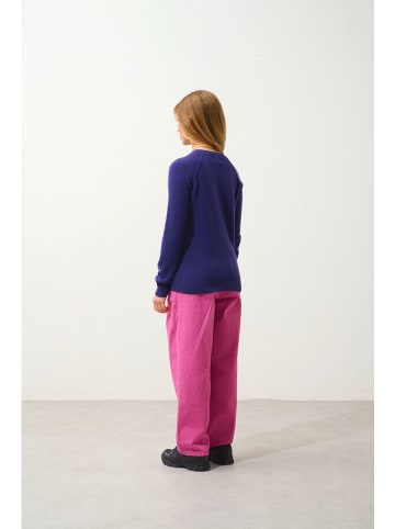 AUTHENTIC CASHMERE Kaszmirowy sweter "Etret" w kolorze fioletowym