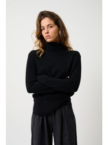 AUTHENTIC CASHMERE Kaschmir-Rollkragenpullover "Fornet" in Schwarz