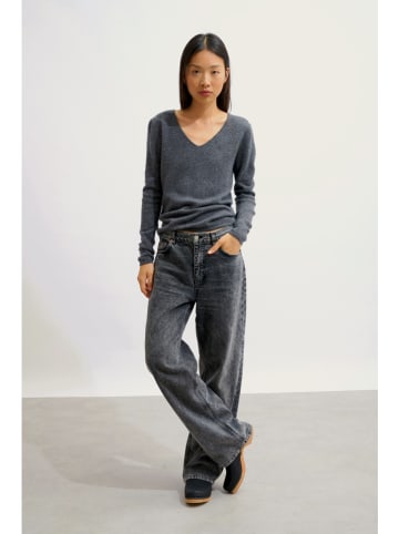 AUTHENTIC CASHMERE Kaschmir-Pullover "Galise" in Anthrazit