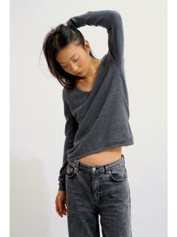 AUTHENTIC CASHMERE Kaschmir-Pullover "Galise" in Anthrazit