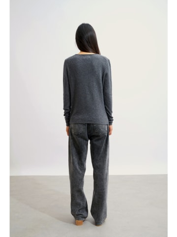 AUTHENTIC CASHMERE Kaschmir-Pullover "Galise" in Anthrazit