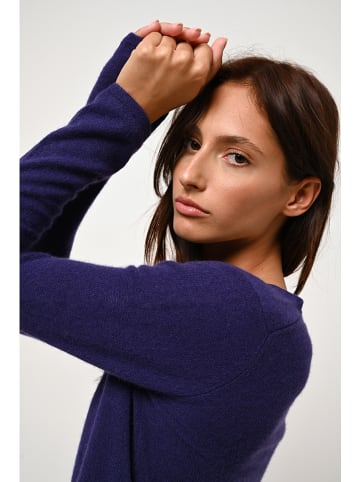 AUTHENTIC CASHMERE Kaszmirowy sweter "Galise" w kolorze fioletowym