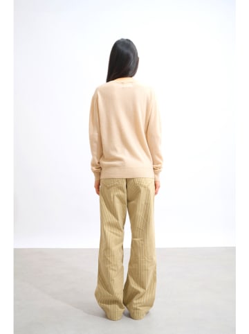 AUTHENTIC CASHMERE Kasjmieren trui "Gardoria" beige