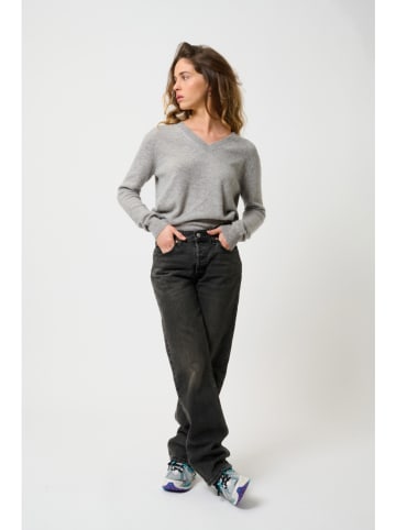 AUTHENTIC CASHMERE Kasjmieren trui "Gardoria" grijs