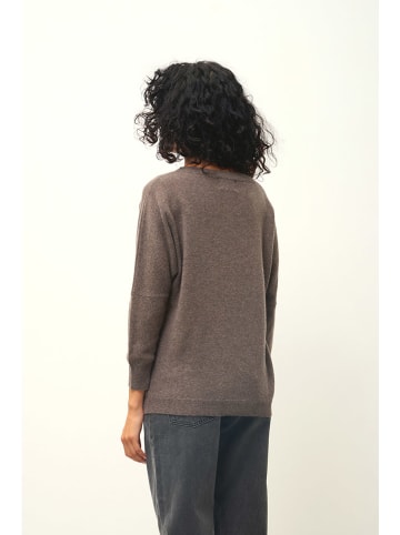 AUTHENTIC CASHMERE Kaschmir-Pullover "Goléon" in Braun