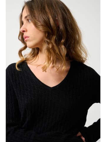 AUTHENTIC CASHMERE Kaschmir-Pullover "Grasmoor" in Schwarz