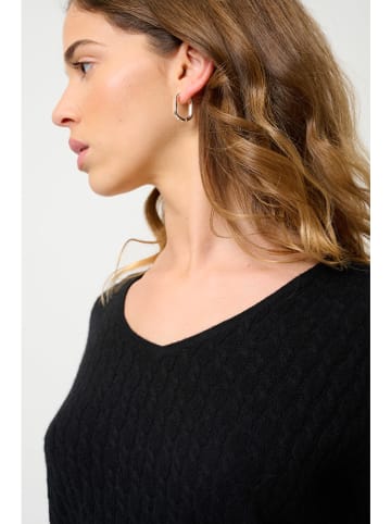 AUTHENTIC CASHMERE Kasjmieren trui "Grasmoor" zwart