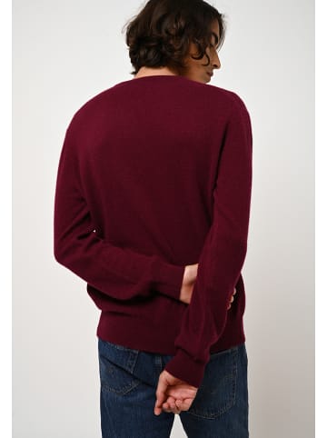 AUTHENTIC CASHMERE Kaszmirowy sweter "Aigliére" w kolorze bordowym