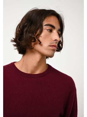 AUTHENTIC CASHMERE Kaszmirowy sweter "Aigliére" w kolorze bordowym