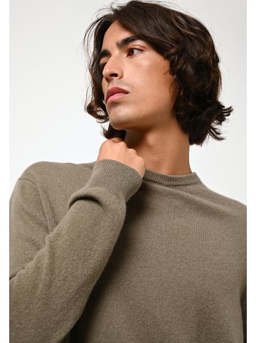 AUTHENTIC CASHMERE Kaszmirowy sweter "Aigliére" w kolorze khaki