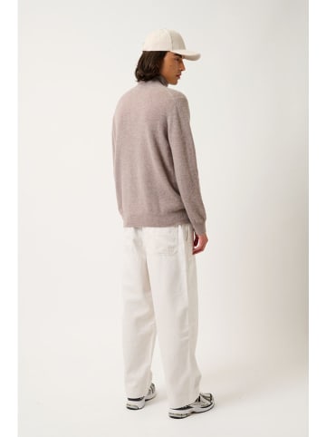 AUTHENTIC CASHMERE Kasjmieren coltrui "Bange" taupe