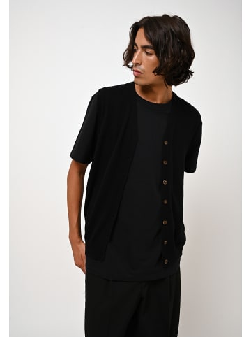 AUTHENTIC CASHMERE Kaschmir-Weste "Hugo" in Schwarz