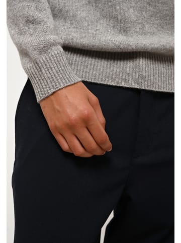 AUTHENTIC CASHMERE Kasjmieren coltrui "Martin" grijs