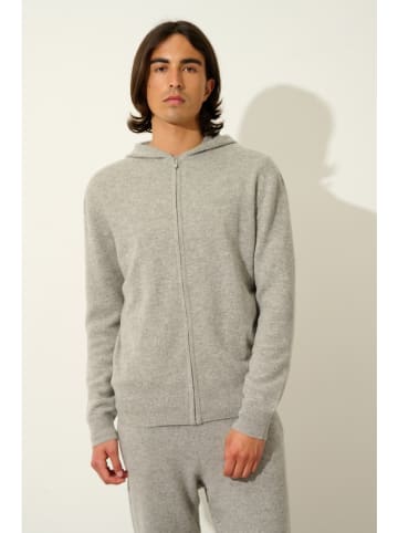 AUTHENTIC CASHMERE Kaszmirowy kardigan "Neurre" w kolorze szarym