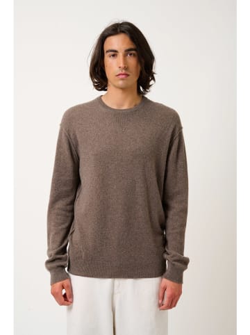 AUTHENTIC CASHMERE Kasjmieren trui "Nolan" bruin