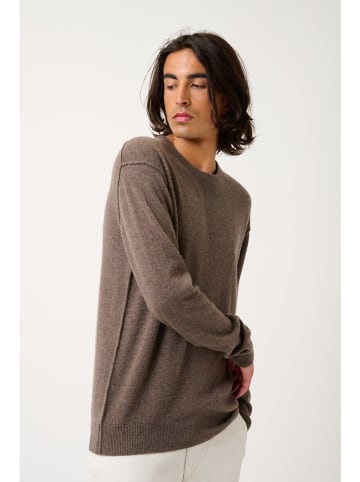 AUTHENTIC CASHMERE Kaschmir-Pullover "Nolan" in Braun