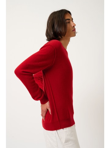 AUTHENTIC CASHMERE Kaszmirowy sweter "Nolan" w kolorze czerwonym