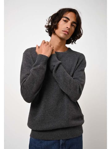 AUTHENTIC CASHMERE Kasjmieren trui "Victo" antraciet