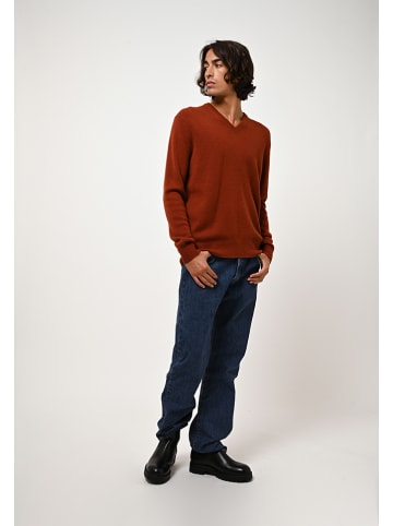 AUTHENTIC CASHMERE Kaschmir-Pullover "Victor" in Cognac