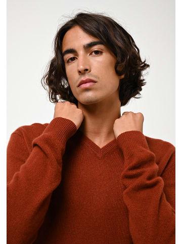 AUTHENTIC CASHMERE Kaschmir-Pullover "Victor" in Cognac