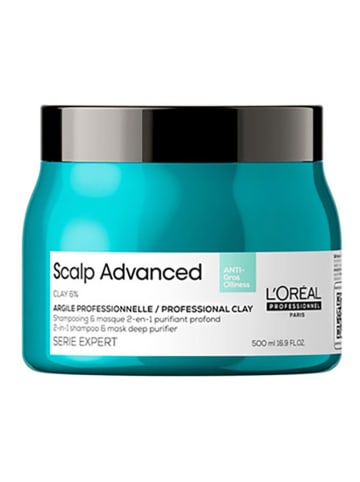 L'Oréal Professionnel 2in1- Shampoo und Kopfhautmaske "Scalp Advanced", 500 ml