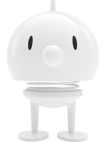 Hoptimist Dekofigur "Bumble L" in Weiß - (B)11 x (H)13 x (T)10 cm